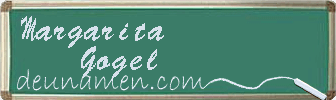 Margarita Gogel Visitenkarte